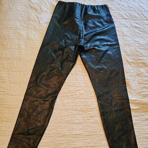 Love, Fire Faux Leather Leggings - Size Large